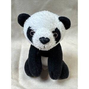 Aurora 3" Panda Bear‎ Mini Plush teddy bears stuffed animals preowned GUC